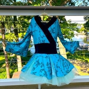 Dance costume ballet lyrical Asian “lotus flower”